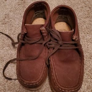 Brown suede boots GUC